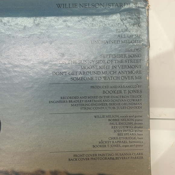 Vintage Willie Nelson Stardust Album & Cover - Picture 3 of 6